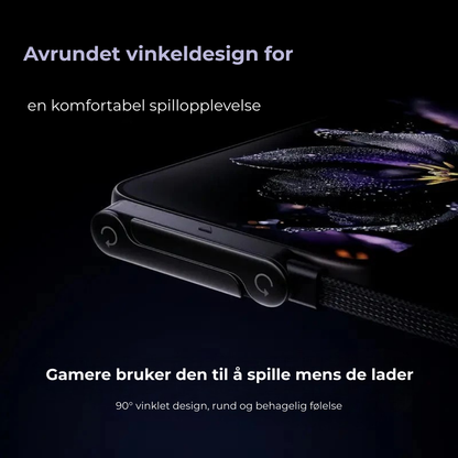 FlexCharge 2-i-1™ | Rask lading + innebygd holder – gjør hverdagen enklere