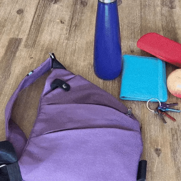 TripSecure™ | Multifunksjonell tyverisikker crossbody-veske