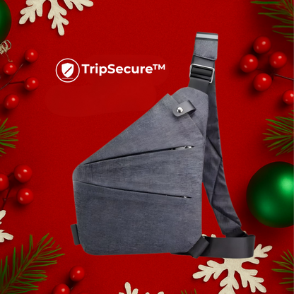 TripSecure™ | Multifunksjonell tyverisikker crossbody-veske
