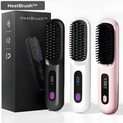 HeatBrush™ | Salonblødt Hår Når Som Helst, Hvor Som Helst