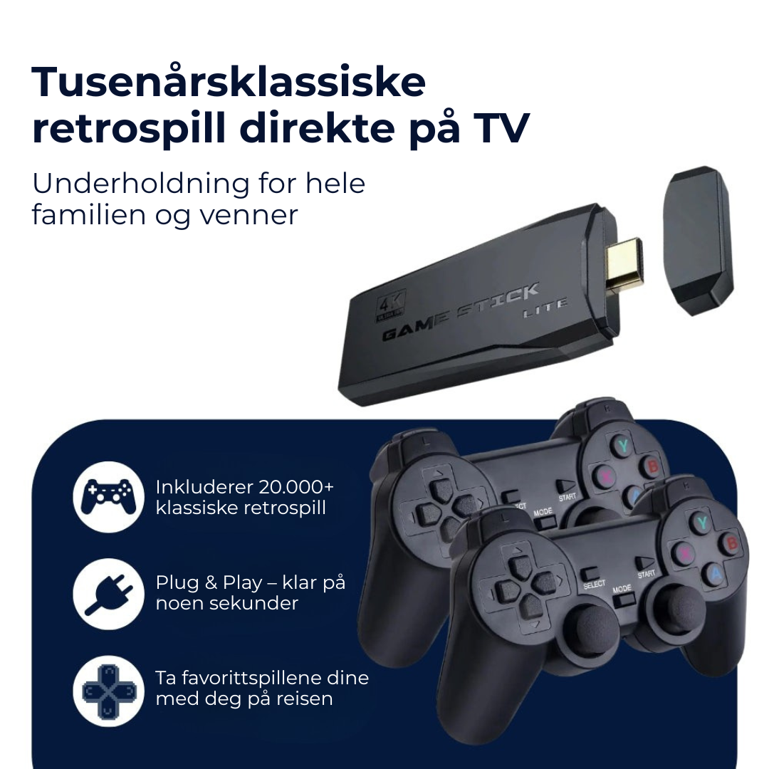 PlayRetro™ | Når barndommen får nytt liv 🎮
