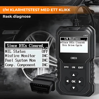AutoScan Pro™ | OBD2 Bilscanner til Hurtig Fejlfinding og Klare Diagnoser