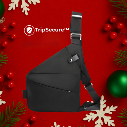TripSecure™ | Multifunksjonell tyverisikker crossbody-veske