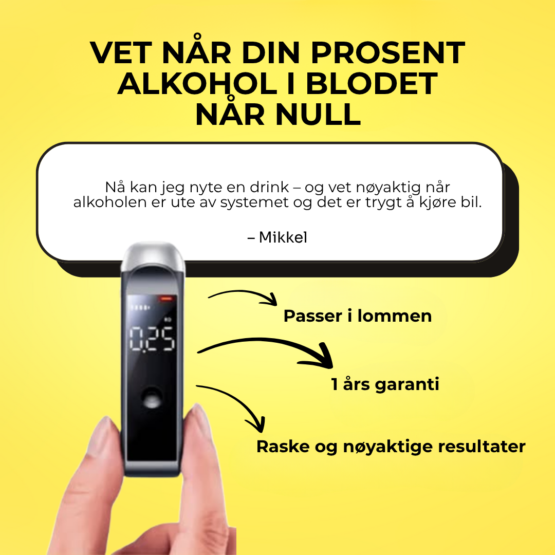 BlowSafe™ | Kjenn faktaene før du kjører 🚗