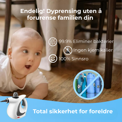 PureSteam™ MAX | Gjør Rent – Uten Kjemikalier. Bare Damp.