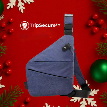 TripSecure™ | Multifunksjonell tyverisikker crossbody-veske