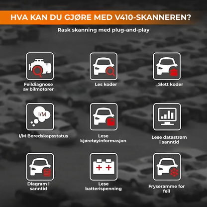 AutoScan Pro™ | OBD2 Bilscanner til Hurtig Fejlfinding og Klare Diagnoser