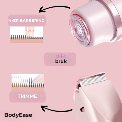 BodyEase™ | 2-i-1 Kroppshøvel for kvinner
