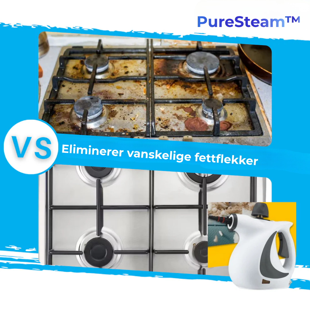 PureSteam™ MAX | Gjør Rent – Uten Kjemikalier. Bare Damp.