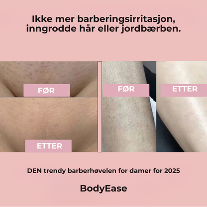 BodyEase™ | 2-i-1 Kroppshøvel for kvinner