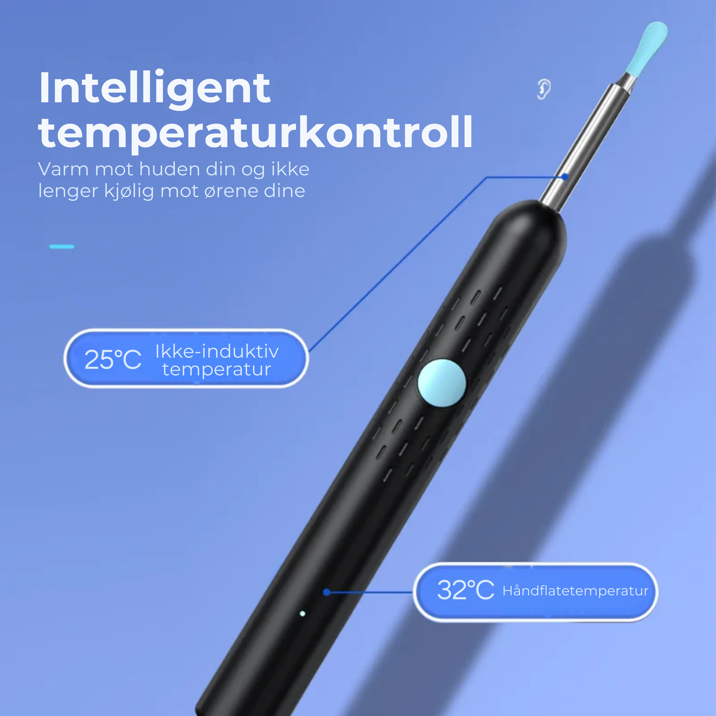 VisionEar™ Smart Camera | Når du endelig kan SE hva som skjer i øret