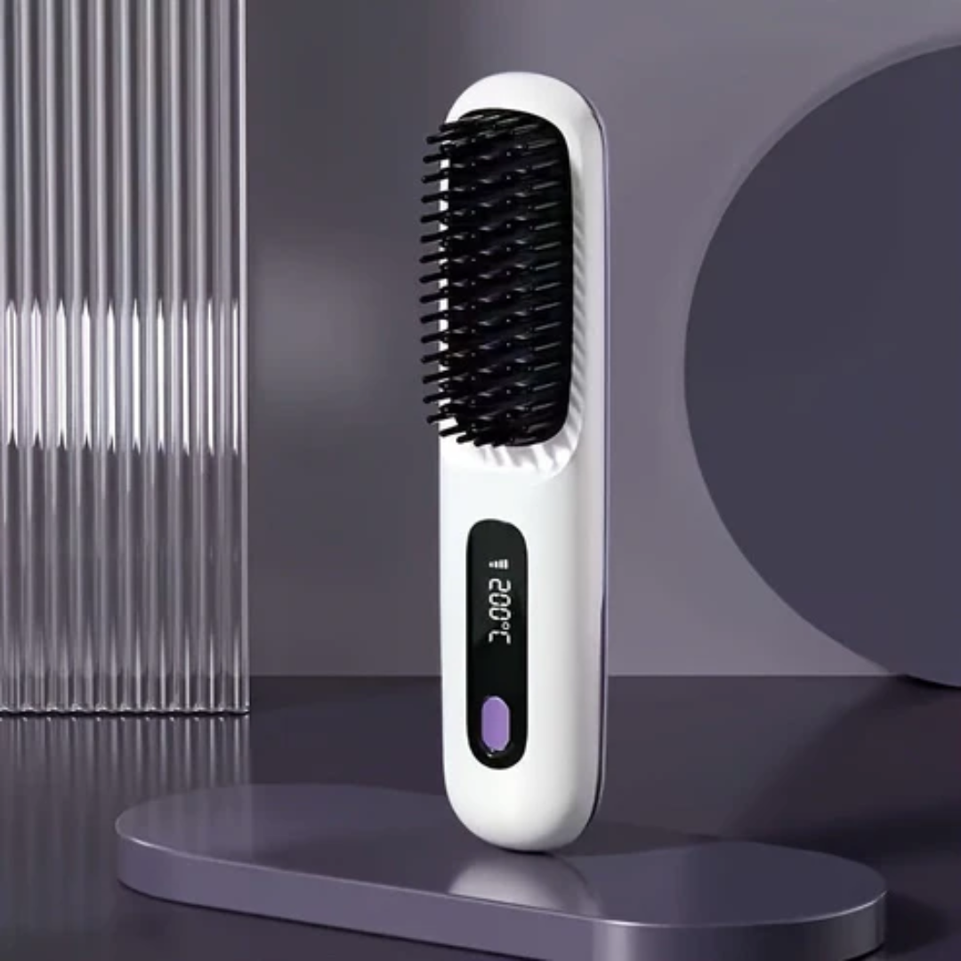 HeatBrush™ | Salonblødt Hår Når Som Helst, Hvor Som Helst