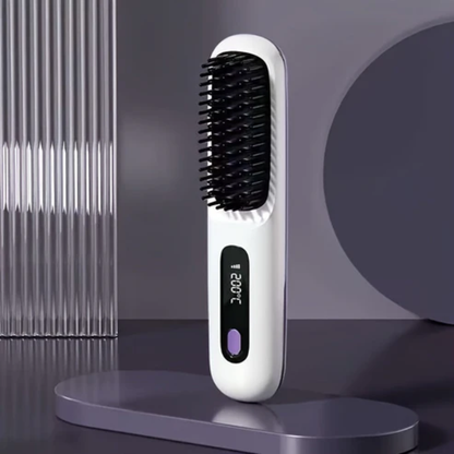 HeatBrush™ | Salonblødt Hår Når Som Helst, Hvor Som Helst
