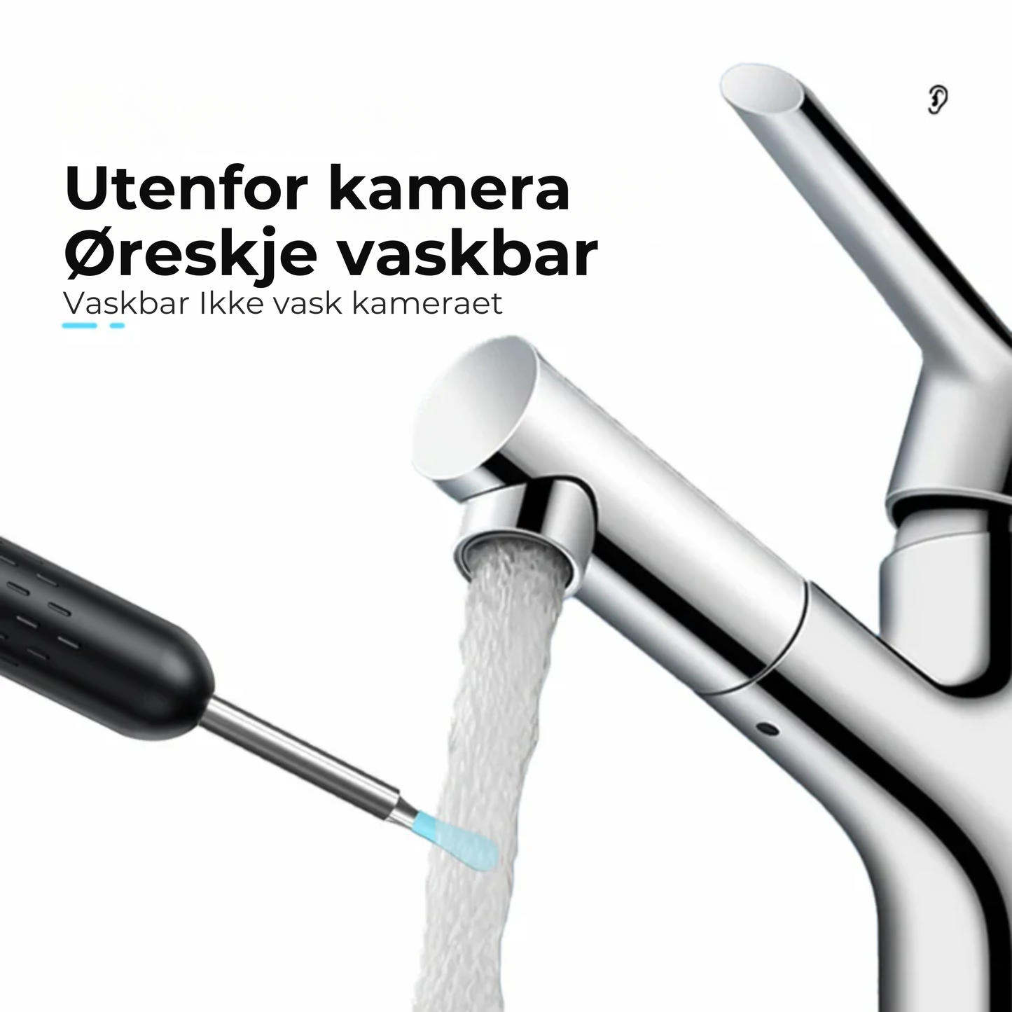 VisionEar™ Smart Camera | Når du endelig kan SE hva som skjer i øret