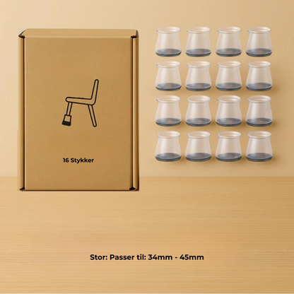 GlidFlex™ | Beskytter gulv & stopper støy