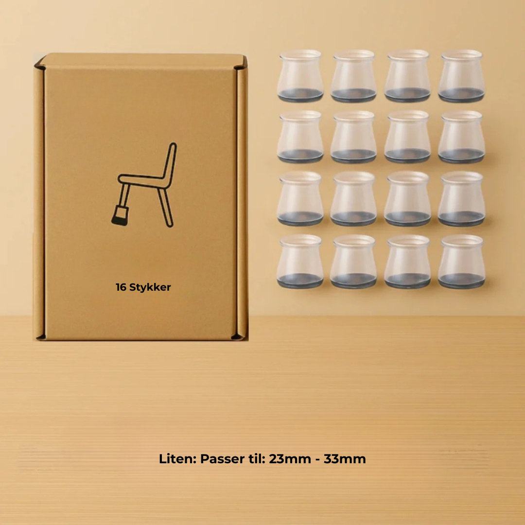 GlidFlex™ | Beskytter gulv & stopper støy