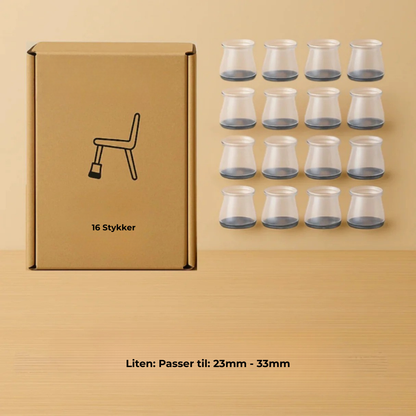 GlidFlex™ | Beskytter gulv & stopper støy