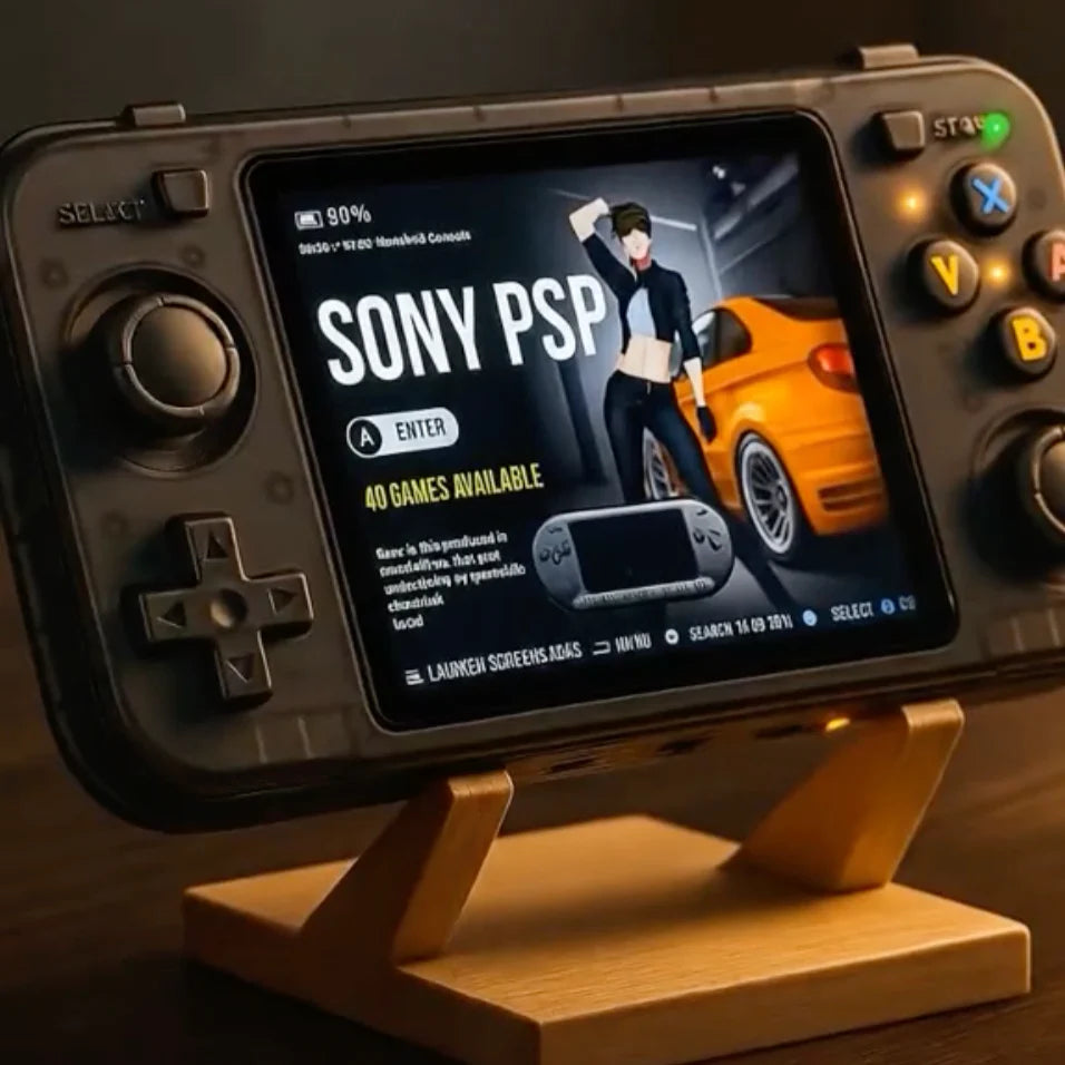 GamePocket™ | Alt-i-ett retrospillkonsoll med 15 000+ klassikere