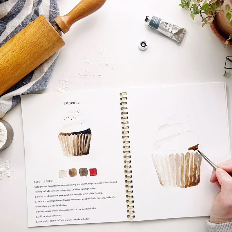 Akvarella™ | Tenn kreativiteten din med vår morsomme arbeidsbok for akvarell!